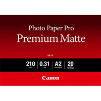 Canon PM-101 Premium-Fotopapier matt A2, 20 Blatt
