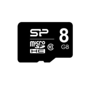 Silicon Power SP008GBSTH010V10SP memory card 8 GB MicroSDHC Class 10