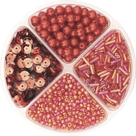 KNORR prandell 216116159 Perle Perlenmischung Kunststoff Rot