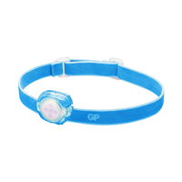 GP Lighting CH31 Blau Stirnband-Taschenlampe LED