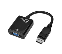 Siig CB-DP0082-S1 20-pin DisplayPort M 15-pin VGA F Black