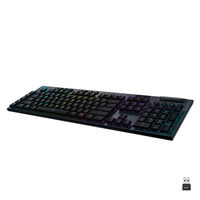 Logitech G G915 Tastatur RF Wireless + Bluetooth QWERTY Englisch Karbon