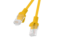 Lanberg PCU5-10CC-0025-O câble de réseau Orange 0,25 m Cat5e U/UTP (UTP)