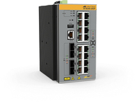 Allied Telesis AT-IE340-20GP-80 Zarządzany L3 Gigabit Ethernet (10/100/1000) Obsługa PoE Szary