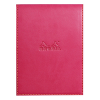 Rhodia Notepad cover + notepad N°13 schrijfblok & schrift A6 80 vel Rood