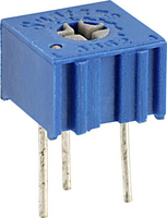 Suntan TSR-3362P-201R schakelaar voor elektrische potentiometers Blauw 200 Ohm