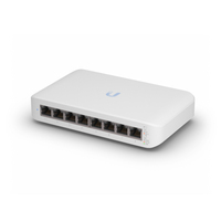 Ubiquiti Networks UniFi USW-Lite-8-PoE Vezérelt L2 Gigabit Ethernet (10/100/1000) Ethernet-áramellátás (PoE) támogatása Fehér