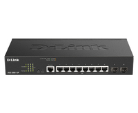 D-Link DGS-2000-10P network switch Managed L2/L3 Gigabit Ethernet (10/100/1000) Power over Ethernet (PoE) 1U Black