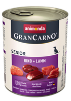 animonda GranCarno beef + lamb Rind, Lamm Senior 800 g