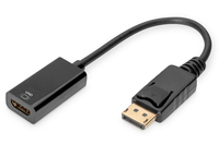 Digitus Adaptador/convertidor DisplayPort activo, DP a HDMI