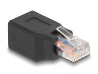 DeLOCK 66991 Drahtverbinder RJ45/RJ48/RJ50 Schwarz