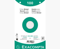 Exacompta 10603E indexkaart Wit