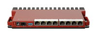 Mikrotik L009UiGS-RM ruter 2.5 Gigabit Ethernet, Gigabit Ethernet Czerwony