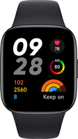 Xiaomi Redmi Watch 3 4,45 cm (1.75") AMOLED 42 mm Cyfrowy 390 x 450 px Ekran dotykowy Czarny GPS