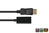 Alcasa DP-AD09 Videokabel-Adapter 0,2 m DisplayPort HDMI Schwarz