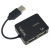 LogiLink USB 2.0 4-Port Hub 480 Mbit/s Schwarz