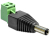DeLOCK 65422 zmieniacz płci / kabli DC 2.1 x 5.5 mm 2p Czarny, Zielony