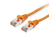 Equip Cat.6 S/FTP Patch Cable, 0.5m, orange