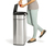 simplehuman CW2014 Mülleimer 40 l Rechteckig Edelstahl