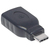 Manhattan 354646 tussenstuk voor kabels USB C USB A Zwart