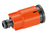 Gardena 5797-20 raccordo e adattatore per tubo Connettore per tubo Plastica Nero, Arancione