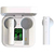 Denver TWS-62 fejhallgató és headset Vezeték nélküli Hallójárati Hívás/zene Bluetooth Fehér