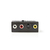 Nedis CVGP31902BK video kabel adapter SCART (21-pin) 3 x RCA + S-Video Zwart