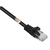 Renkforce RF-5043850 hálózati kábel Fekete 1 M Cat5e U/UTP (UTP)