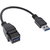 InLine 76206C USB-kabel 0,2 m USB 3.2 Gen 1 (3.1 Gen 1) USB A Zwart