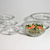 Glasi Hergiswil 0299 Teller Salatteller Rund Glas Transparent