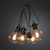 Konstsmide 2394-800 decoratieve verlichting Lichtdecoratie ketting 10 gloeilamp(en) LED 7 W