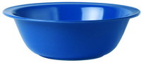 WACA Schüssel COLORA aus Melamin, in blau. Form: rund, Durchmesser: 23,5 cm,