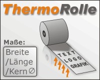 Thermorolle 80/80 m/12 Shell-Text