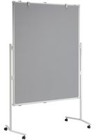 Presentatiebord MAULpro, textiel grijs, 150 x 120 cm