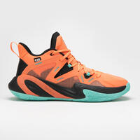 Men's/women's Basketball Shoes 900 Nba Mid-3 - New York Knicks/orange - UK 5.5 - EU 39