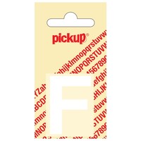 Pickup Plakletter Helvetica 40 mm Wit F