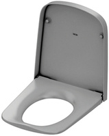 TECEone WC-Sitz softclose, Metallscharnier chrom, weiß