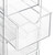 Schubladenbox in Transparent - (B)10,5 x (H)25 x (T)17,5 cm 10047942_0