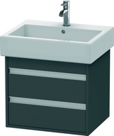 DURAVIT KT663604949 Waschtischunterbau KETHO 440 x 550 x 410 mm graphit matt