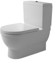 DURAVIT 21040900001 Stand-WC-Kombination STARCK 3 BIG TOILET tief, 420 x 740 mm,