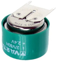 Varta 2/V80H NiMH battery rechargeable coin cell