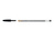 Kappenkugelschreiber BIC® Cristal® Original, 0,4 mm, schwarz, Beutel à 10 Stück