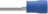 Isolierter Stiftkabelschuh, 1,0-2,6 mm², AWG 16 bis 14, 1.8 mm, blau
