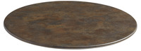Tischplatte Finando rund; 80 cm (Ø); metall antik; rund