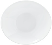 Teller tief Prometeo; 650ml, 23x20.5 cm (LxB); weiß; oval; 24 Stk/Pck