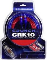 Crunch CRK10 Autó HiFi végfok csatlakozó készlet 10 mm²