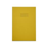 Rhino A4 Plus Exercise Book Yellow Ruled 80 page (Pack 50) VDU080-243