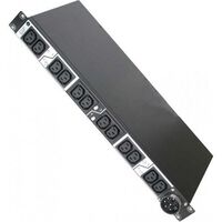 DPI C13 Enterprise DPU w/o li DPI Enterprise C13 PDU, 1U, Black, White, 12 AC outlet(s), C13 coupler, NEMA L6-30P, 24 A PDU