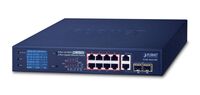 8-Port 10/100TX 802.3at PoE + 2-Port Gigabit TP/SFP combo Przelaczniki sieciowe / Switche