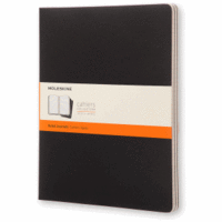 Notizheft Cahier XXL 21,59x27,94cm liniert Kartoneinband VE=3 Stück schwarz